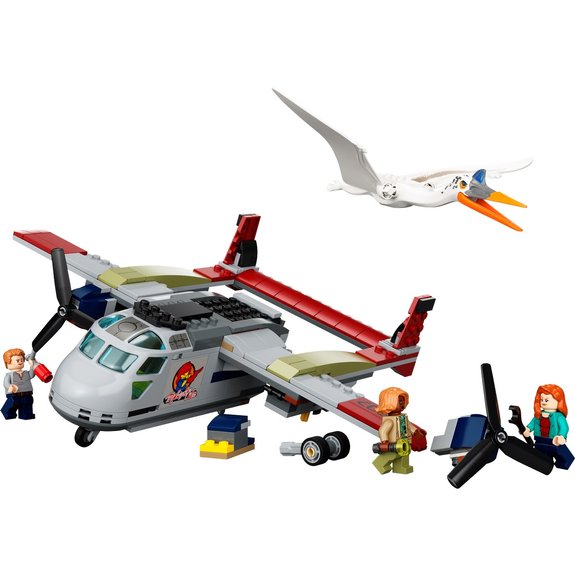 Embuscade en avion du Quetzalcoatlus LEGO Jurassic World 76947