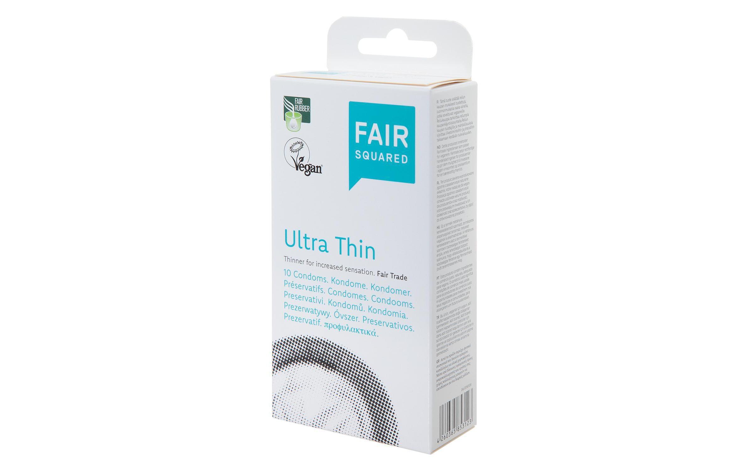 Kondome Ultra Thin 10 StückFair Trade Präservative
