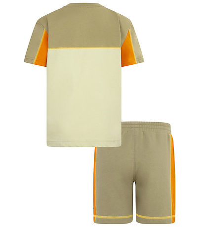 Nike Shortss?t - Shorts/T-shirt - Neutral Olive