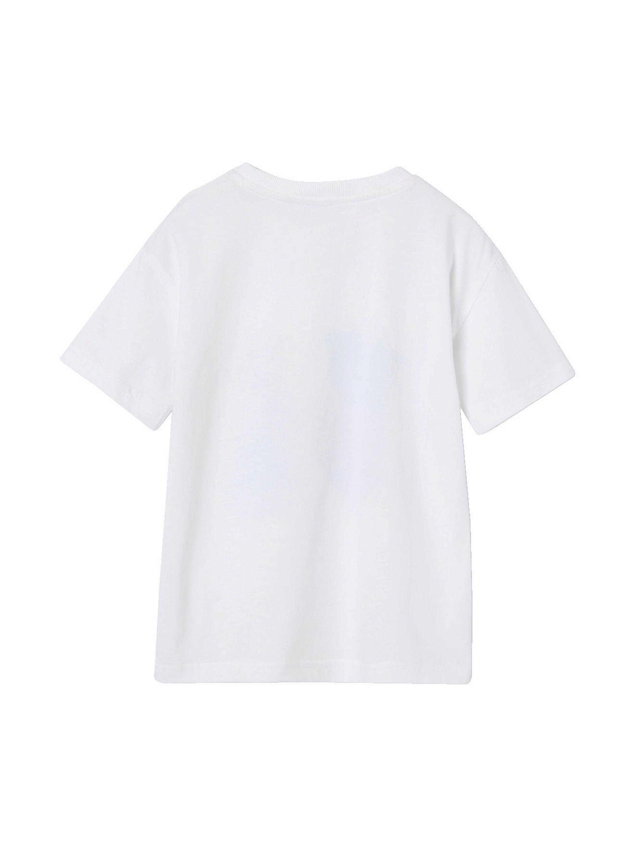 Vertbaudet Jungen T-Shirt mit Fotoprint, Recycling-Baumwolle weiß