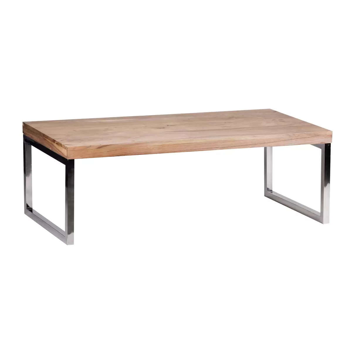 Couchtisch Oviedo braun,silber