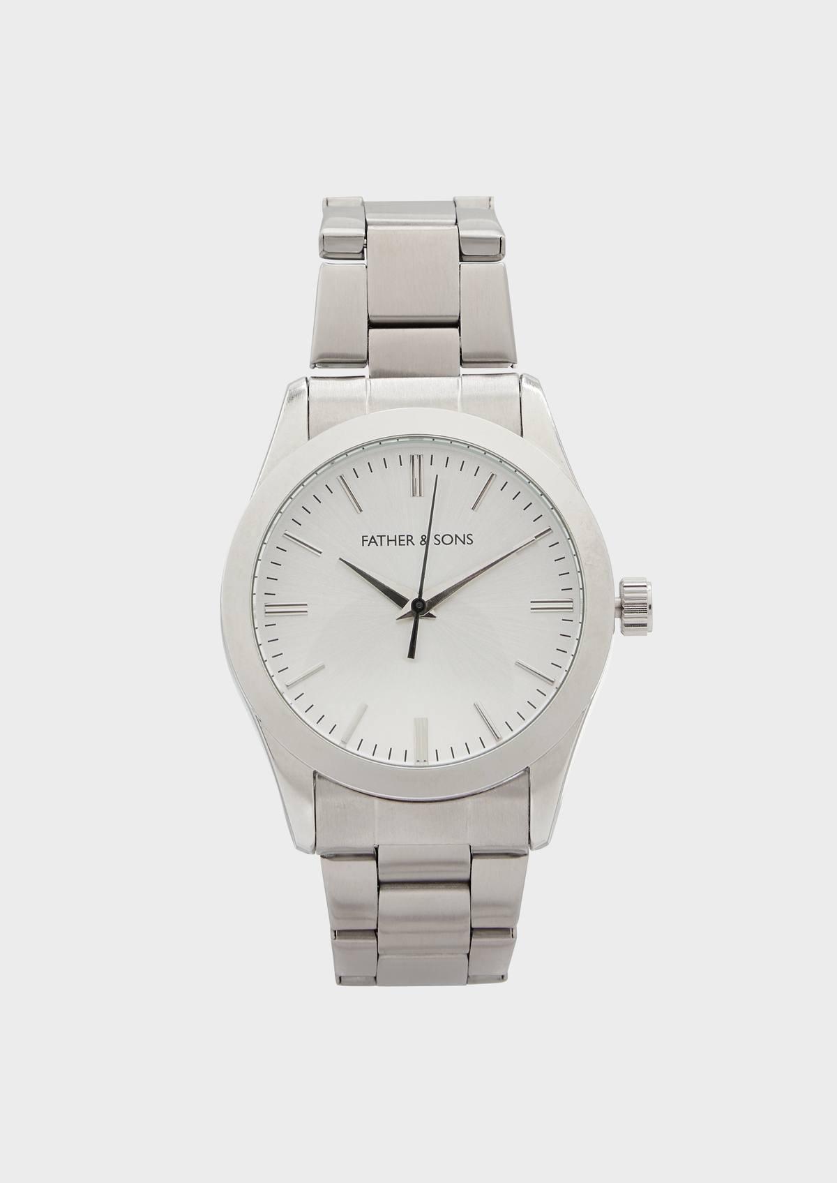 Montre bracelet acier argent