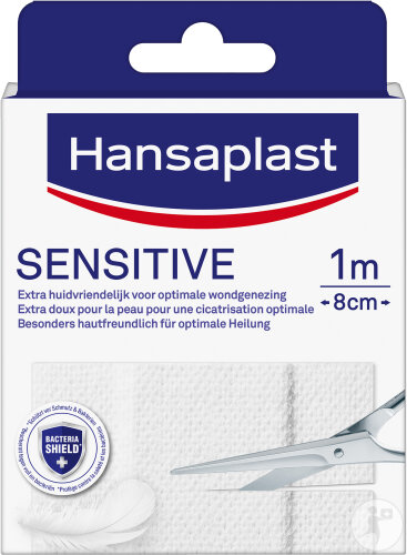 Hansaplast Sensitive Pansements À Découper 10x8cm Strips 10