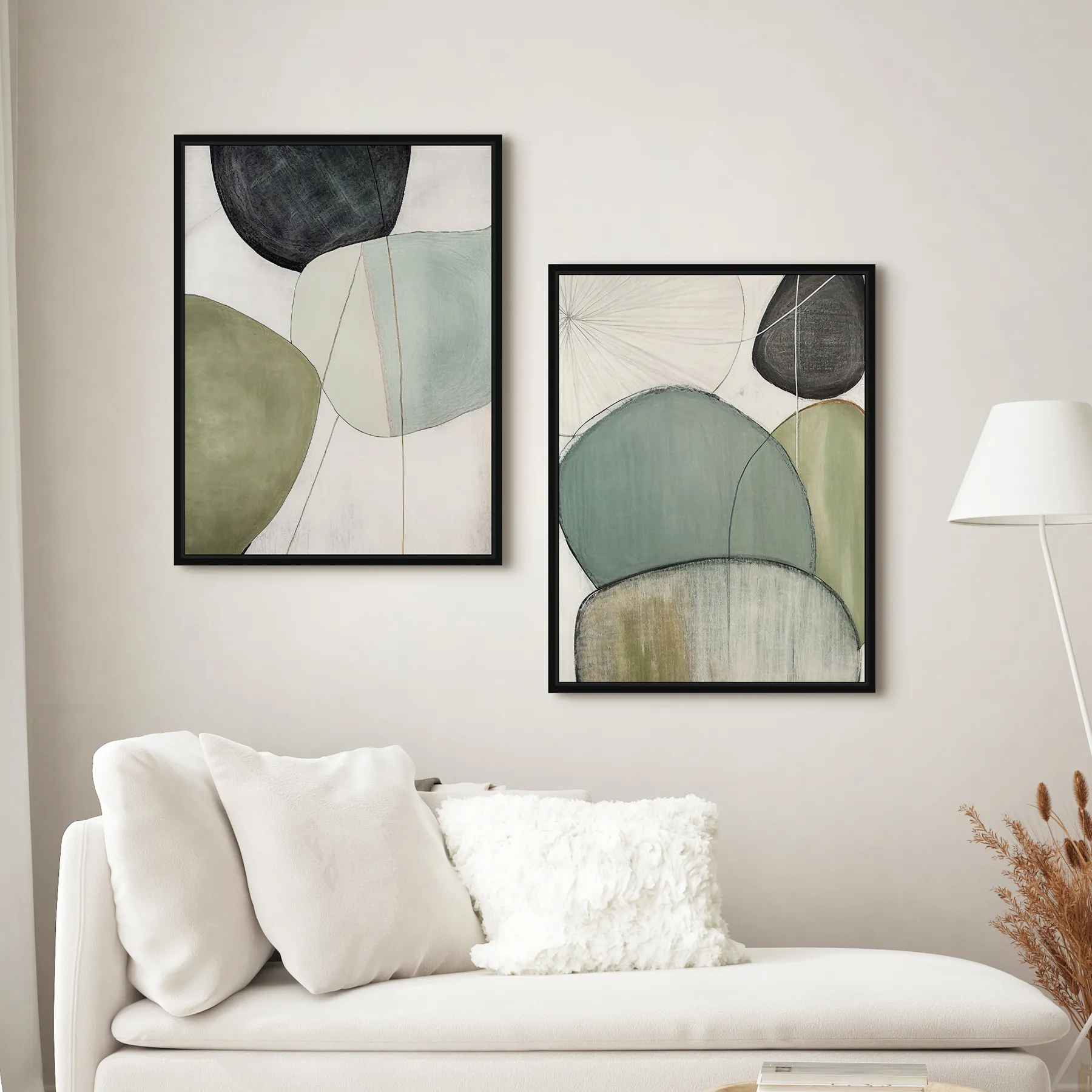 Incado Mixed Media - Green I
