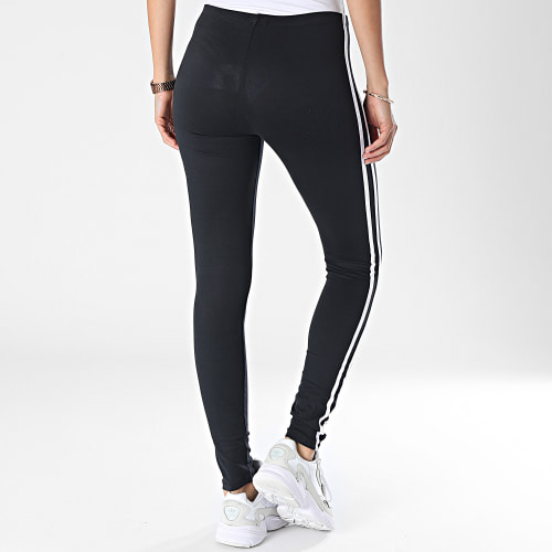 Legging Femme A Bandes 589 North Noir
