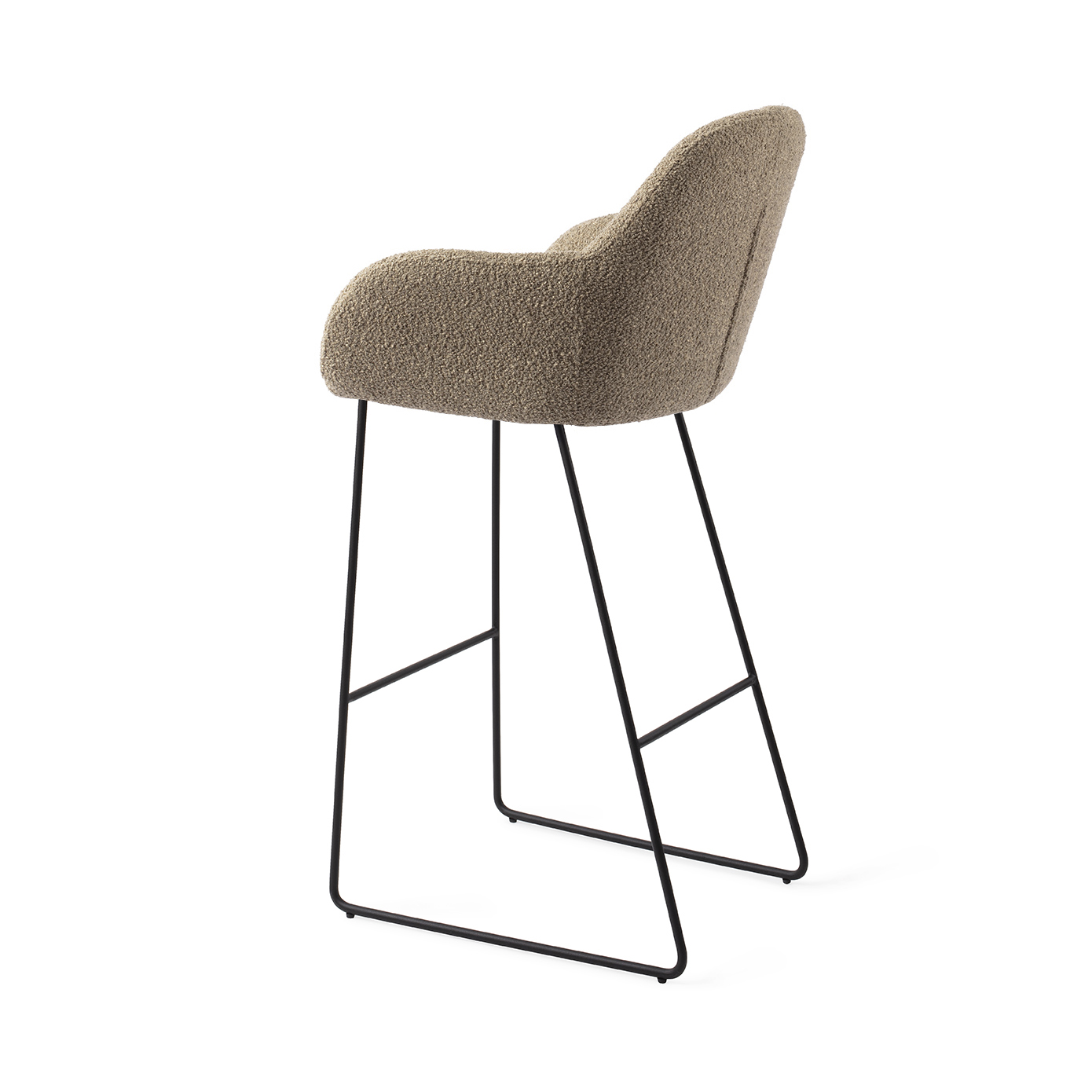 Barstoel Kushi bar slide black moss meadow