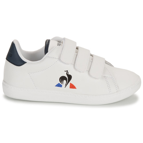 Le Coq Sportif - COURTSET_2 KIDS - Blanc / Marine