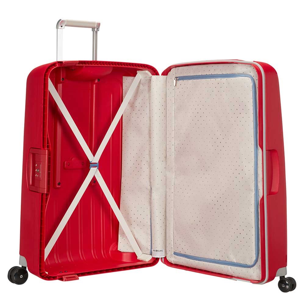 Samsonite S'Cure Spinner 81 crimson red