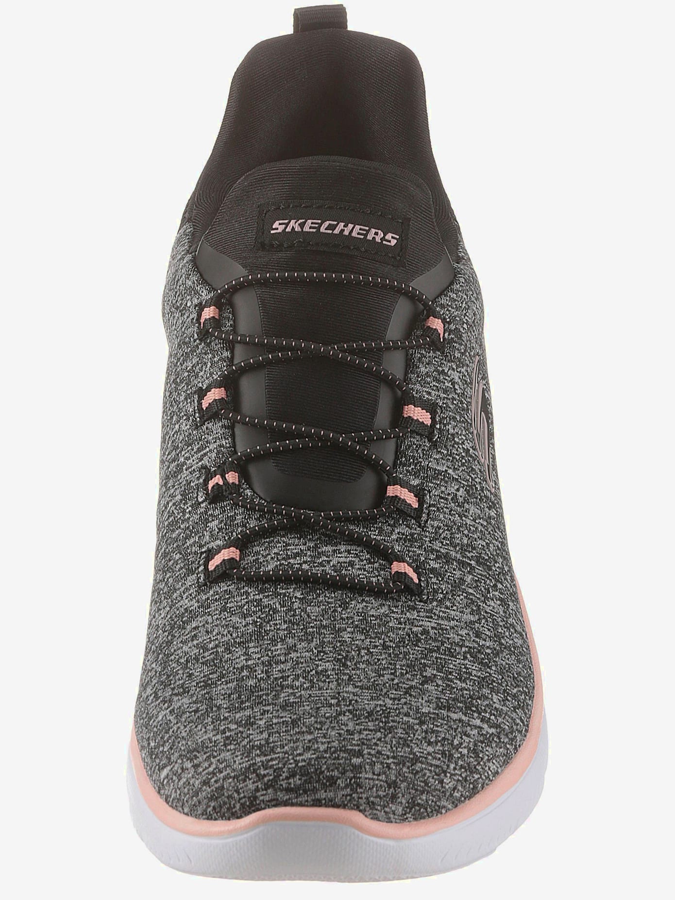 Sneakers slip on trotteurs décontractés avec bande en caoutchouc pour un enfilage aisé