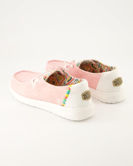 Hey Dude Wendy Boho Slipper in Rosa