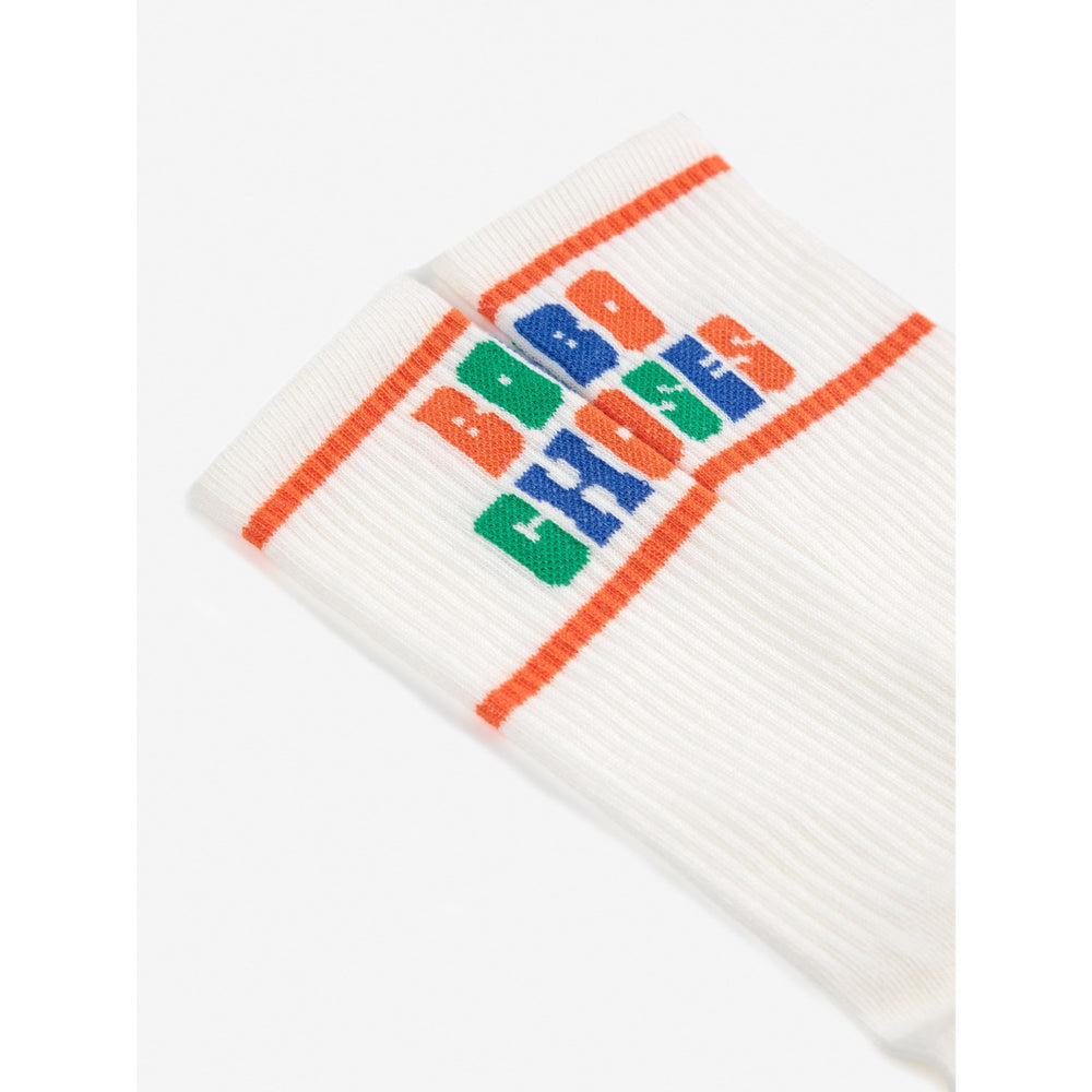 Køb Bobo Choses Offwhite Lange Strømper