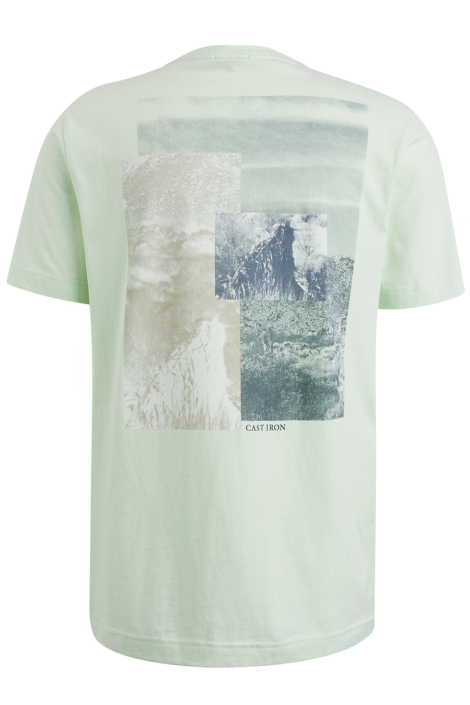Cast Iron groene heren t-shirt