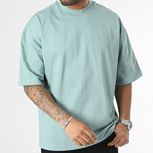 Tee Shirt Oversize Large Turquoise