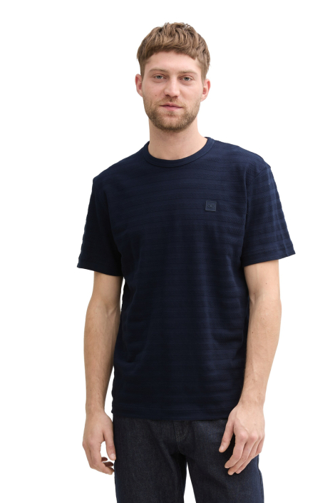 Tom Tailor blauwe heren t-shirt
