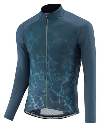 Maillot de cyclisme Loeffler à manches longues M / L / S Jersey Crush Hotbond® RF-Bleu