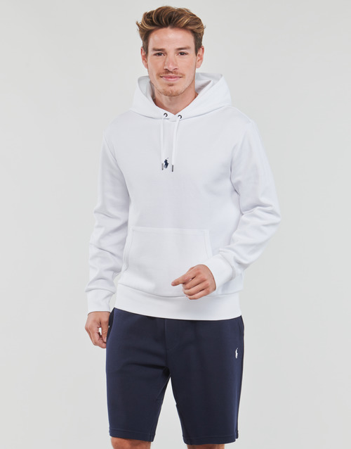 Polo Ralph Lauren - SWEATSHIRT DOUBLE KNIT TECH LOGO CENTRAL Blanco