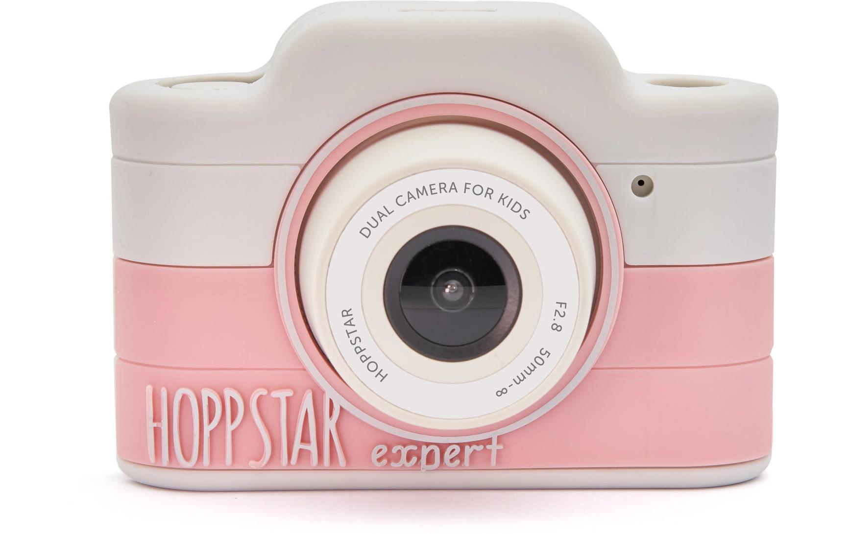 Kinderkamera Digitalkamera Hoppstar Expert Kids HellrosaMit Selfie- Kamera und Videokamera