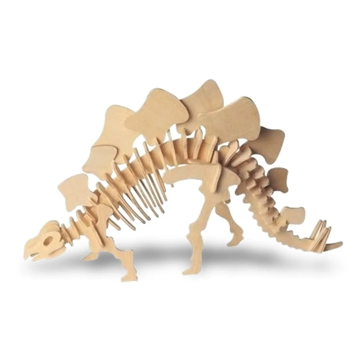 Totalcadeau Modèle Puzzle en Bois Squelette Dino