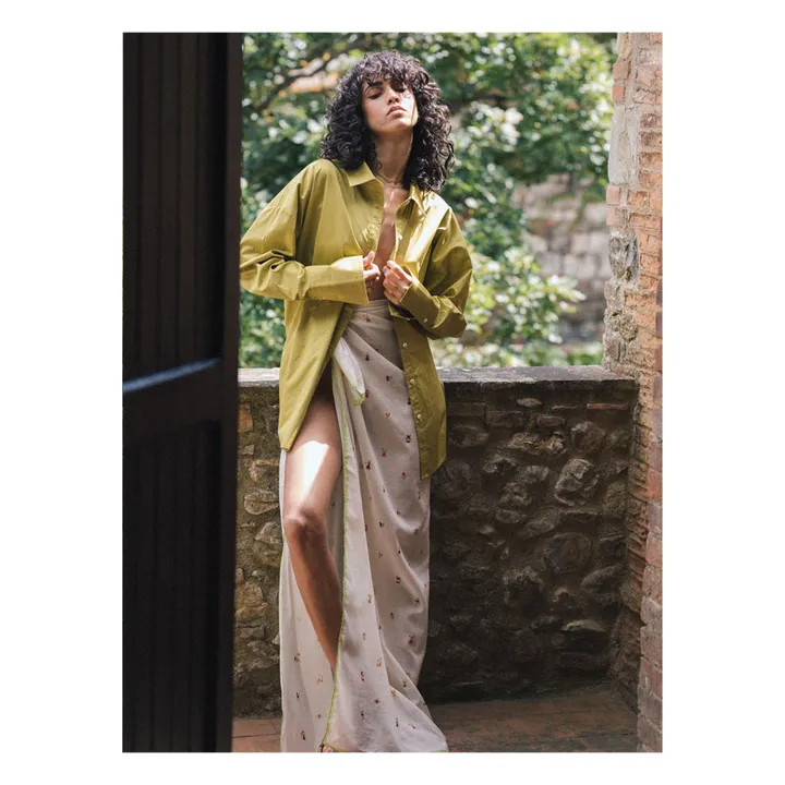 Soleil Soleil Paréo Square Fellow Coton Bio | Ecru