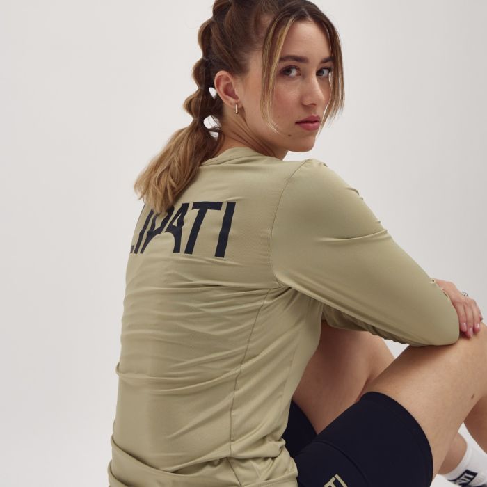 Lipati Dame Trøjer Leeward LS Tee Brun