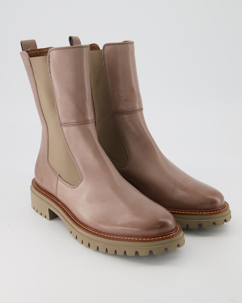 Paul Green 9836-092 Chelsea Boots in Beige