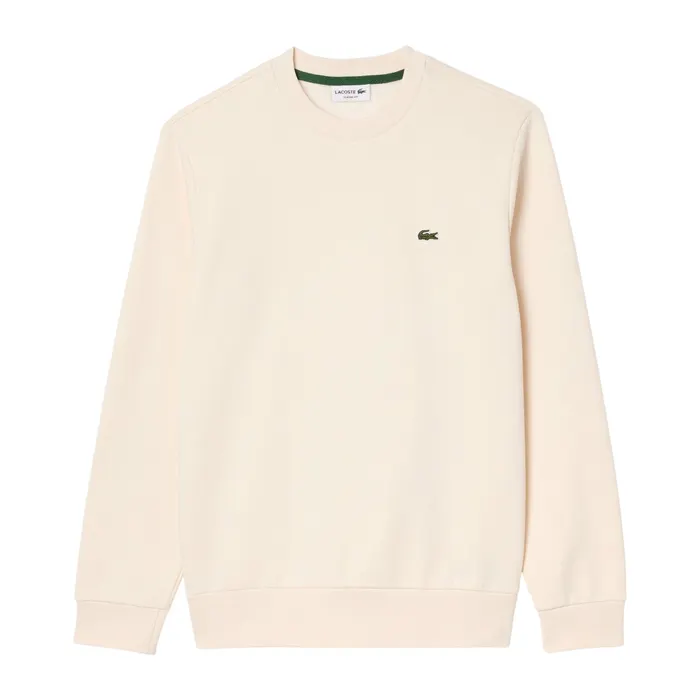 Lacoste Bio Cotton Fleece Crew Sweater Heren