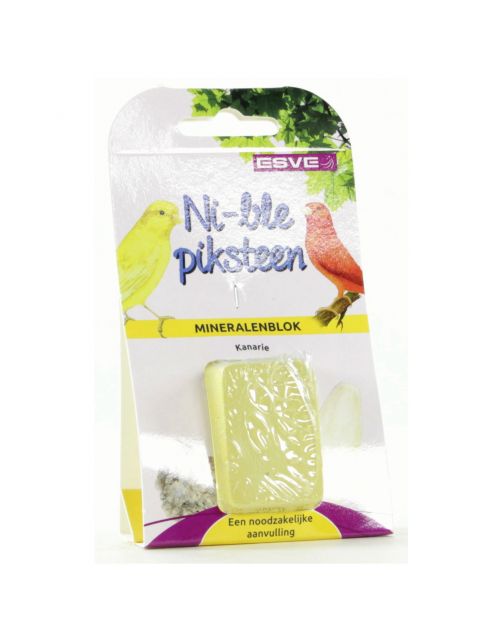 Esve Ni-Ble Vitamine En Mineralenblok Kanarie - Vogelsupplement - per stuk