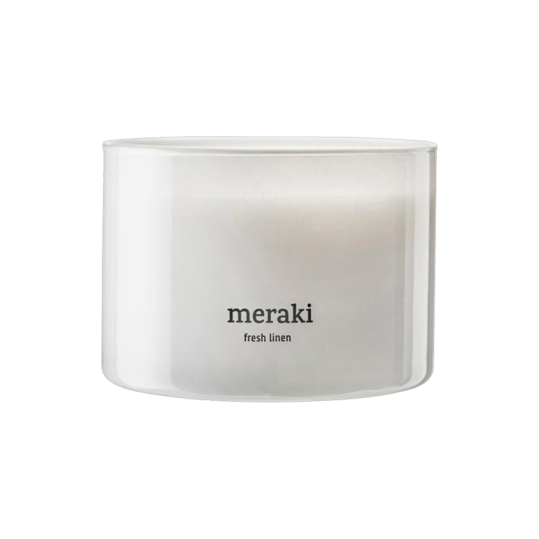 Meraki  Duftlys, Fresh linen - 340g