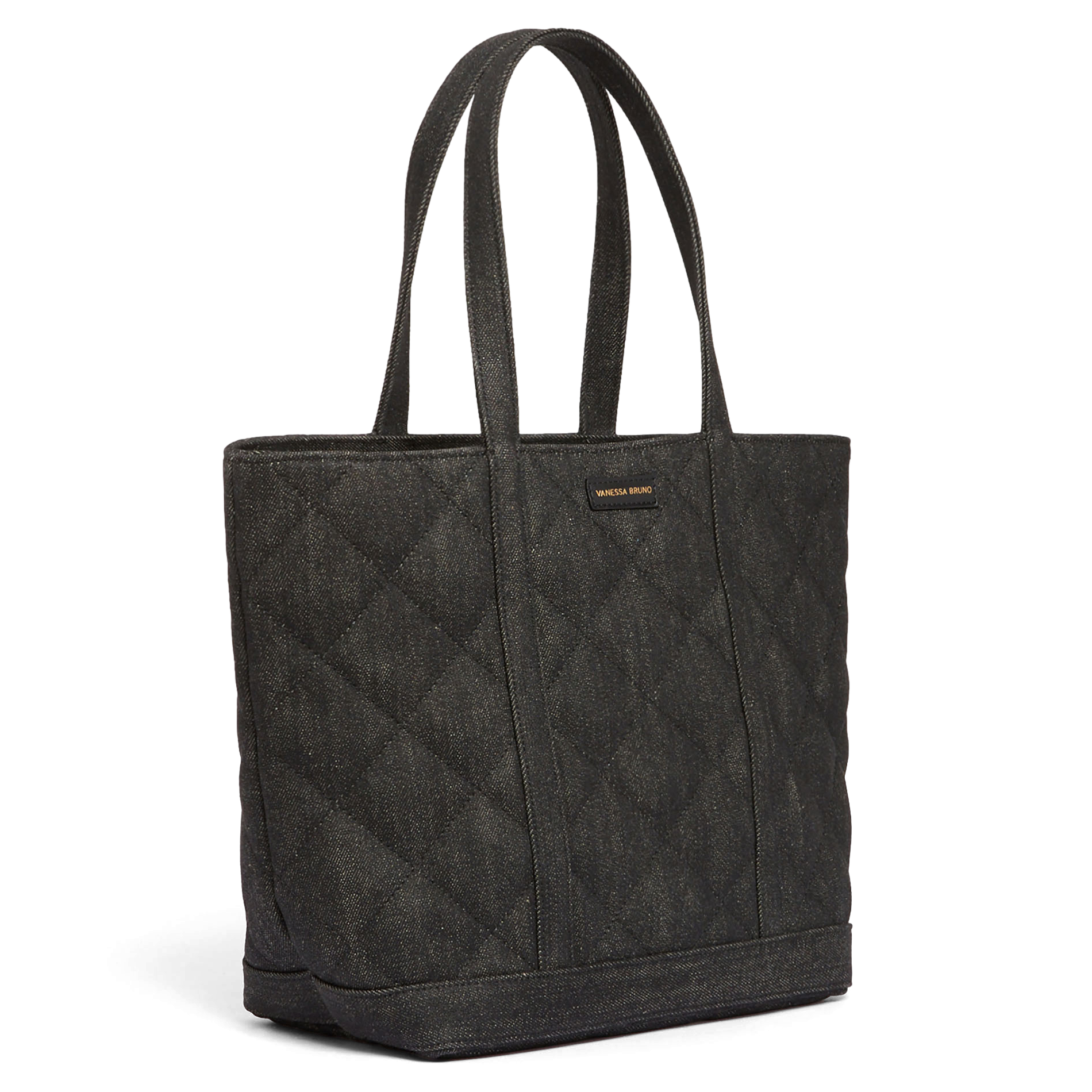 Cabas M en toile de coton | Marron