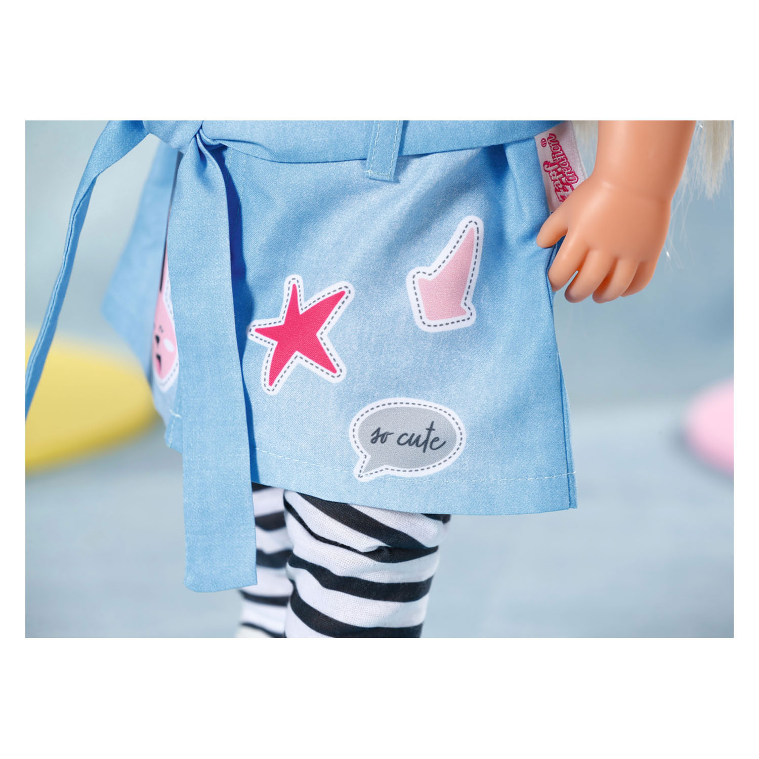BABY born Deluxe Jeansjurk, 43cm