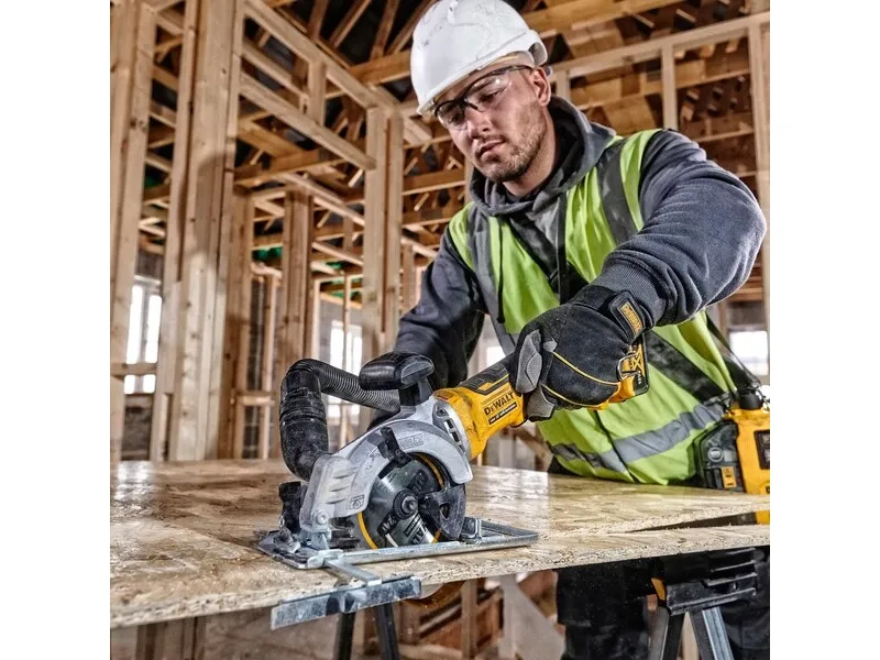 DeWALT DCS571NT-XJ, Træ, Gul, Børstefri, 11,5 cm, 4500 rpm, 3,8 cm