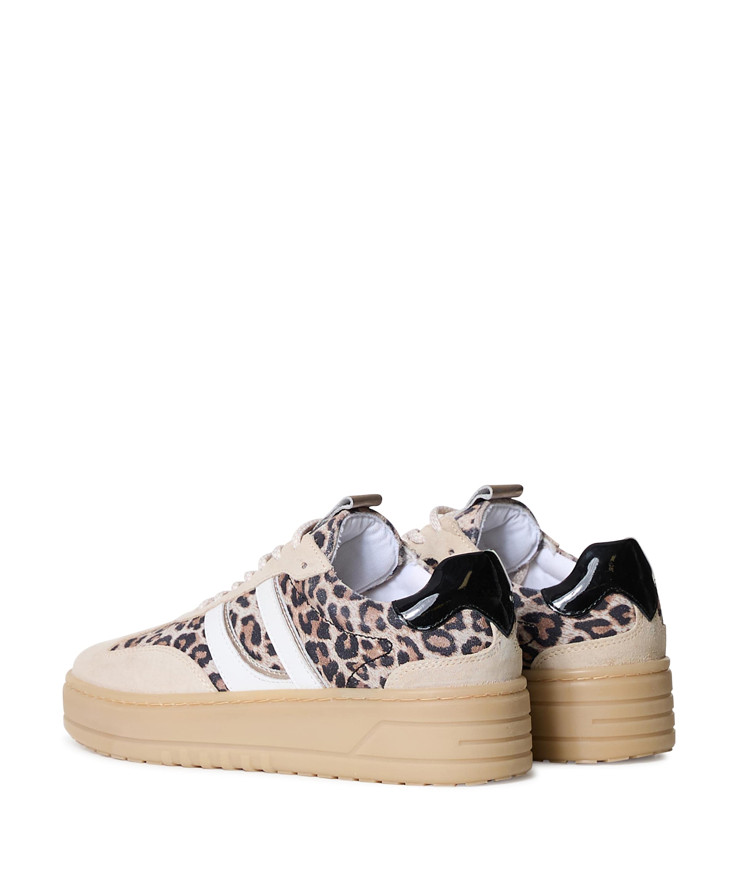 Poelman Anemone dames sneakers beige