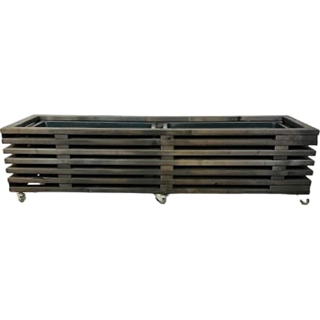 Plantekasse af sorte traller - 170 cm