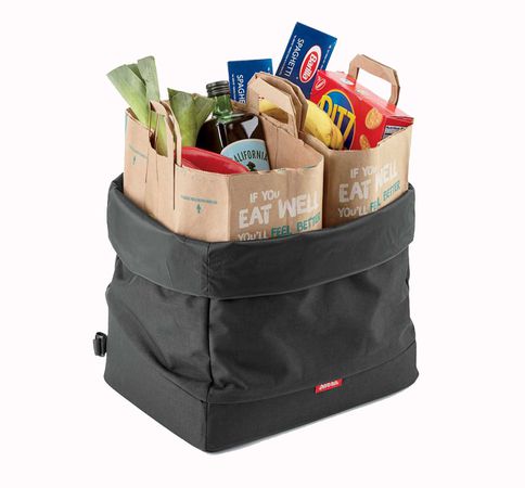 UTILITY FRONT TRAY BAG  schwarz