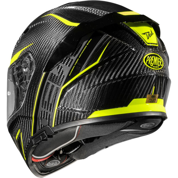 premier - Casque Devil Carbon ST Carbone / Jaune