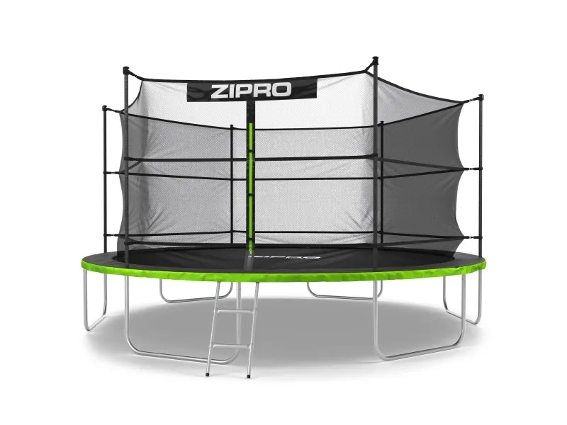 Zipro Trampolin med indendørs net 14FT 435cm   skopose