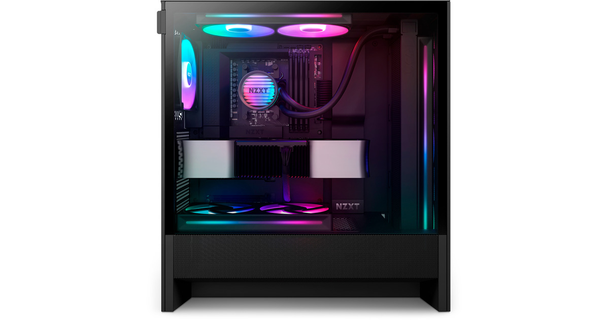 NZXTKraken Core 360 RGB waterkoeling  (Zwart, 4-pin PWM)