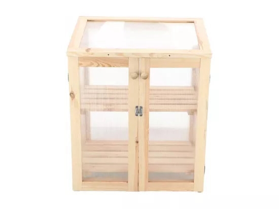 Serre en pin naturel Texel Hauteur 85 cm
