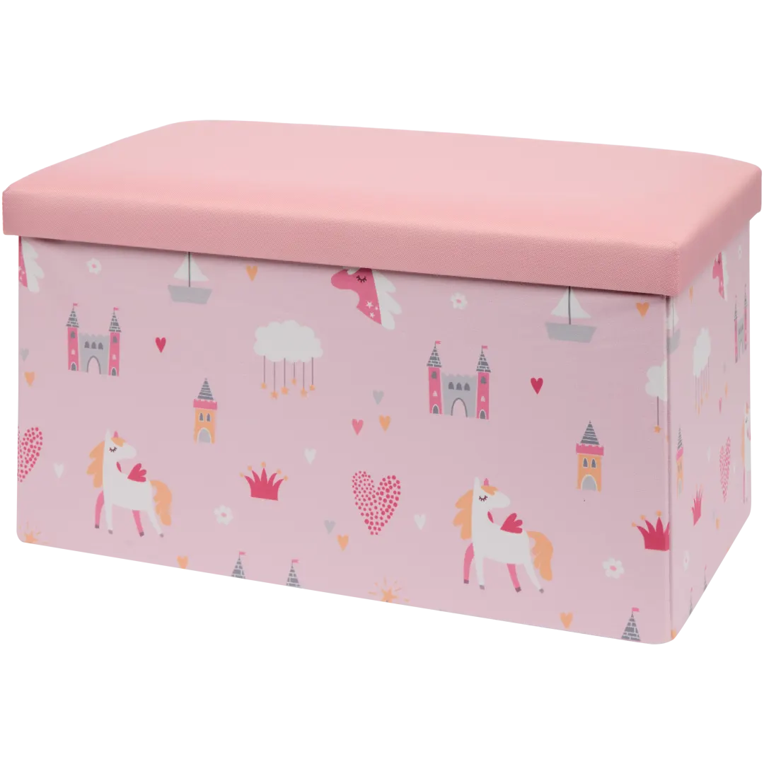 Boîte de rangement pliable avec couvercle