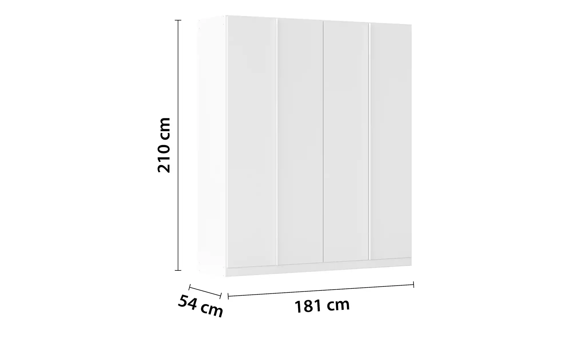 Drehtürenschrank Stella