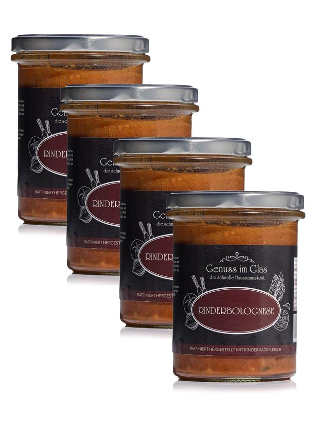 Rinderbolognese, 4er-Set