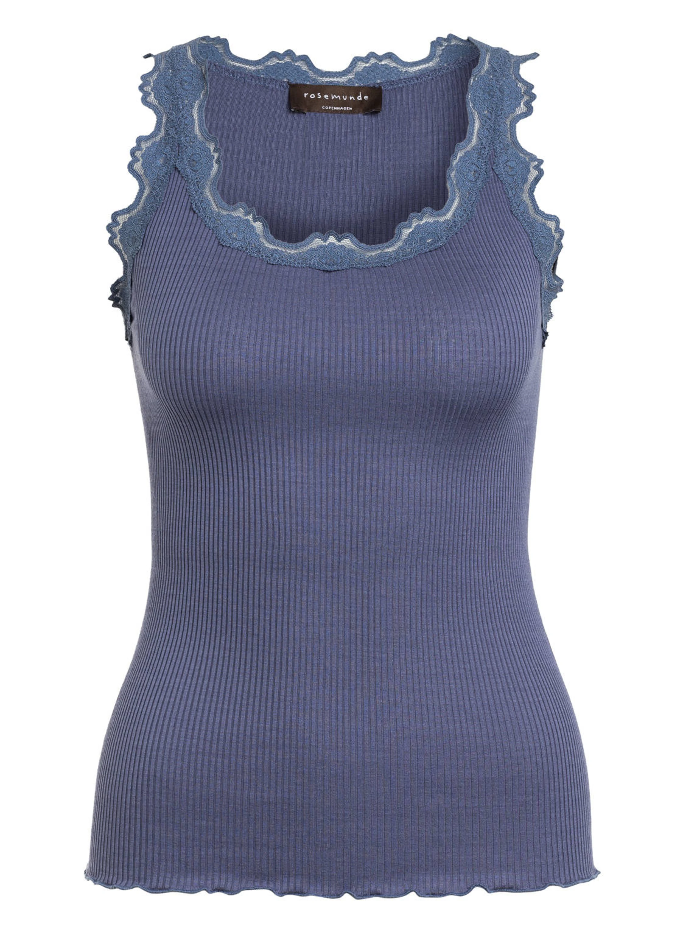 rosemunde Seidentop BABETTE mit Spitze