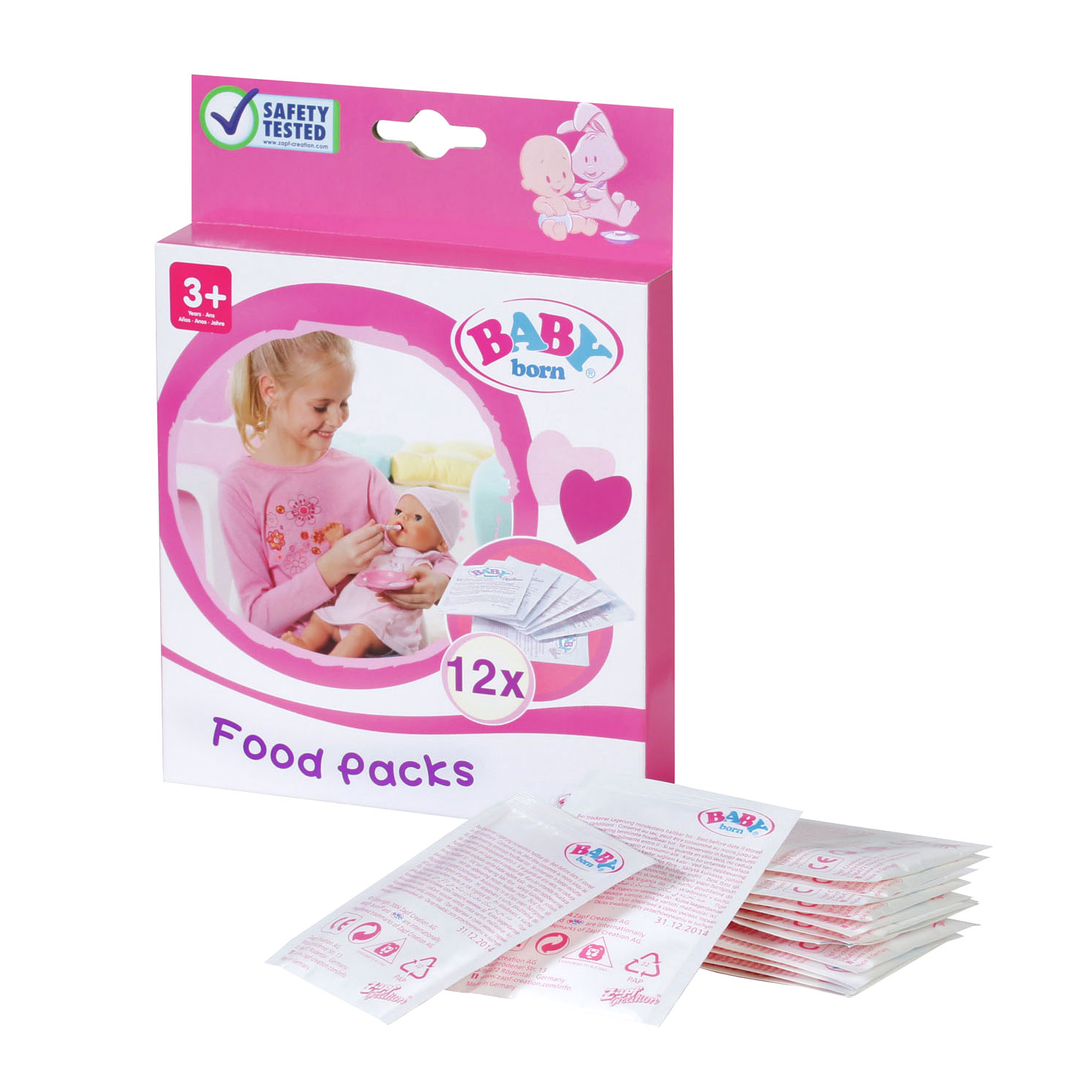 BABY born Eten, 12 zakjes