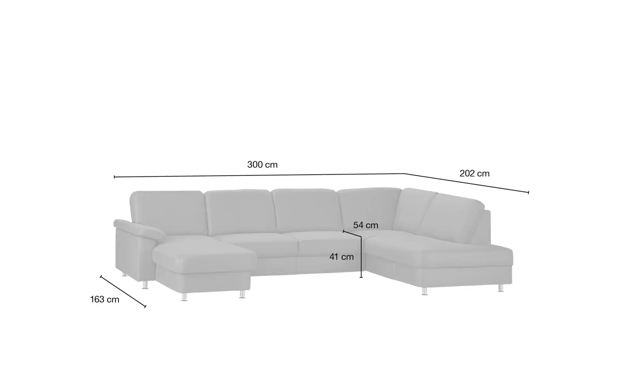 meinSofa Wohnlandschaft Oliver-S