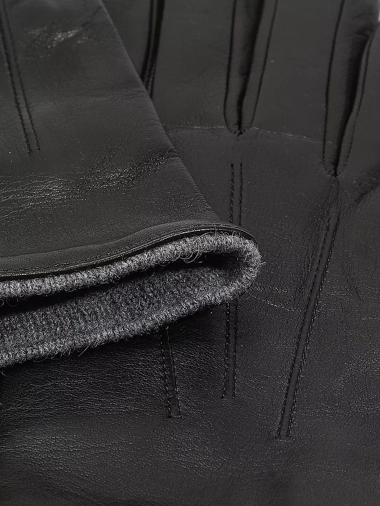 TR-HANDSCHUHE Lederhandschuhe  schwarz