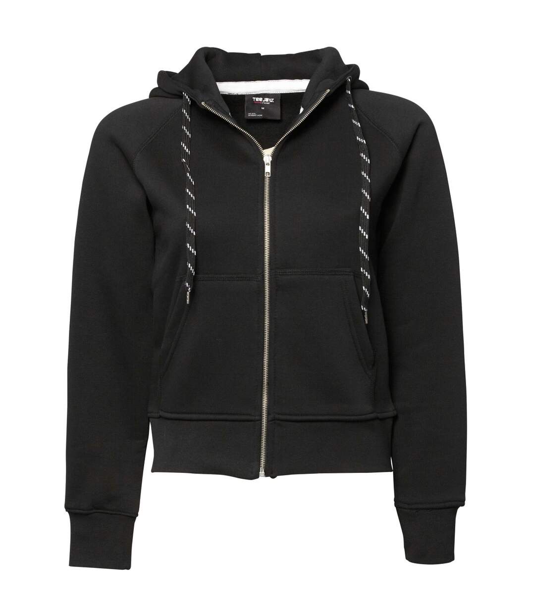 Tee Jays - Sweatshirt à capuche et fermeture zippée - Femme (Noir) - UTBC3320