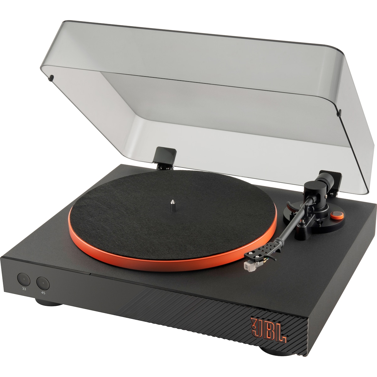 JBL Spinner BT platespiller (sort/oransje)