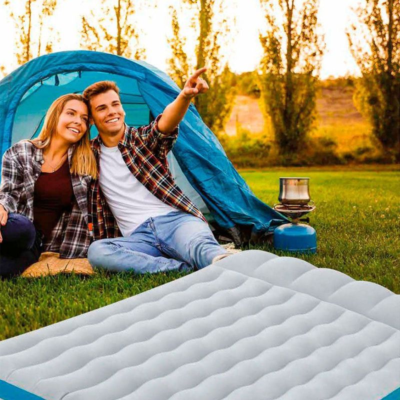 Intex - Camping Mat - Grijs - Kunststof