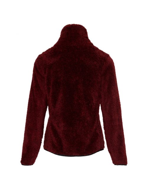 Nord Berg Polarfleece Evy Dames Bordeaux - Vrijetijdskleding