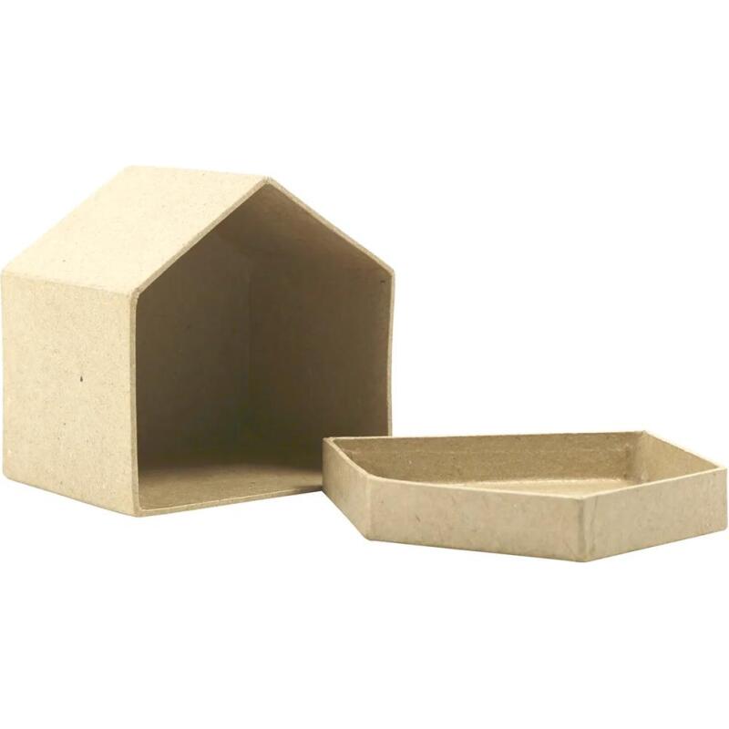 Boîte maisonnette 7x9x9cm - Kraft